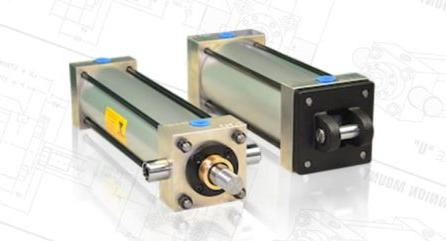 Light duty pneumatic cylinder